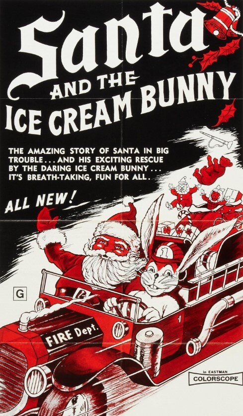 圣诞老人和冰淇淋兔子