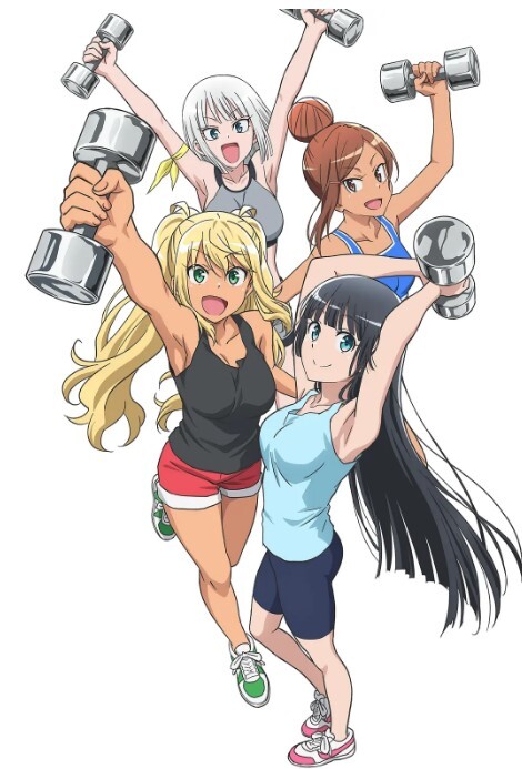 流汗吧!健身少女