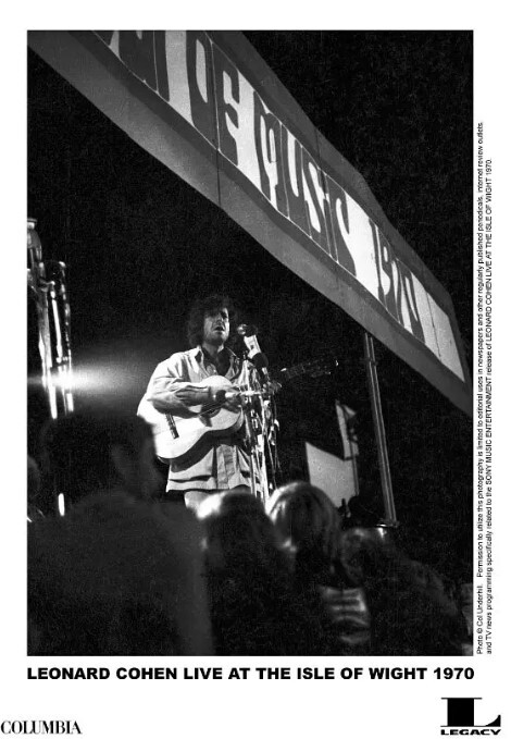 莱昂纳德·科恩:1970怀特岛音乐节演出实录